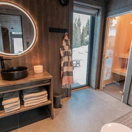 펜션 Centre, Sauna, Hot Tub Espeset