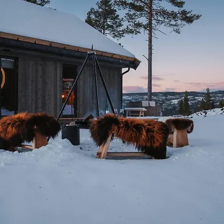 Centre, Sauna, Hot Tub Prázdninový dům Nystolen